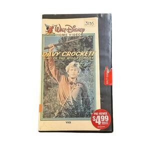 Davy Crockett: King Of The Wild Frontier Vhs (1955)